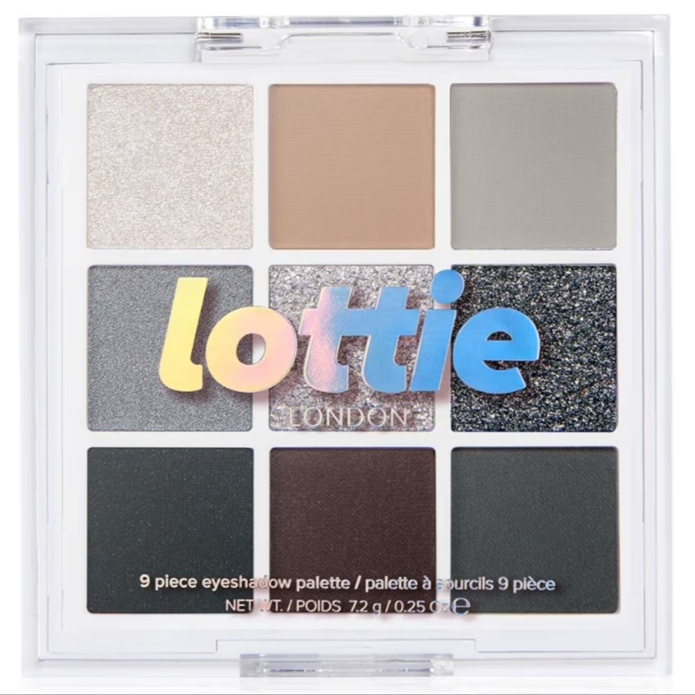 Lottie‎ London Eye Shadow Pallet 9 Colors NWT